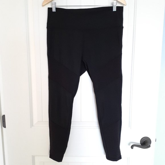 Zyia Black Momentum Brilliant Hi-rise 7/8 24" Size 20 - Picture 1 of 10